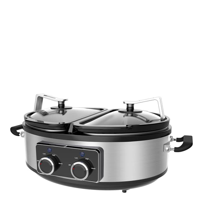 Tower Double Slow Cooker, 2 x 2.5L