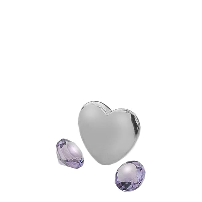 Anais Paris by Hot Diamonds February Charm with Amethyst Cabochons