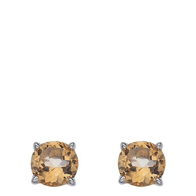 Anais Paris by Hot Diamonds Citrine Topaz Gemstone Earrings