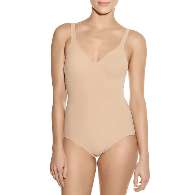 Wacoal Nude Try A Little Slenderness Bodysuit