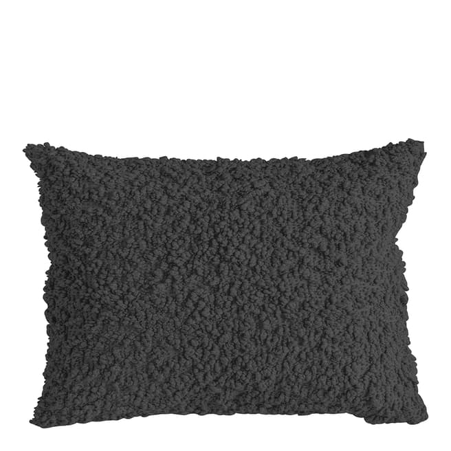 Gallery Living Charcoal Cotton Boucle Cushion 40x60cm