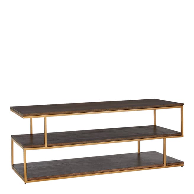 Content by Terence Conran Balance, Coffee Table - Wood/Metal (Brass)
