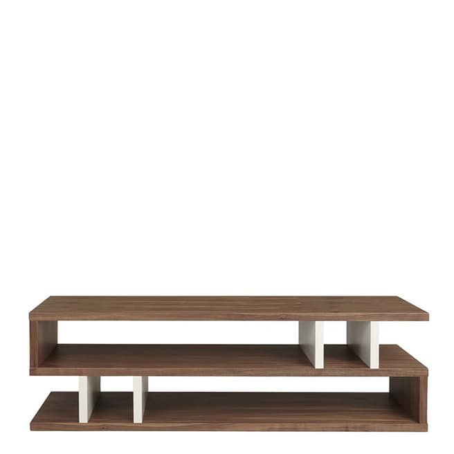 Content by Terence Conran Counter Balance, Coffee Table - Walnut/Pebble