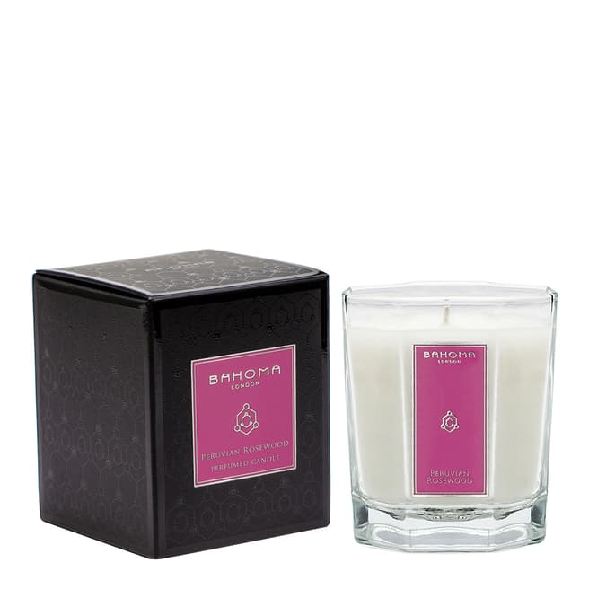Bahoma Black Collection Candle, Peruvian Rosewood