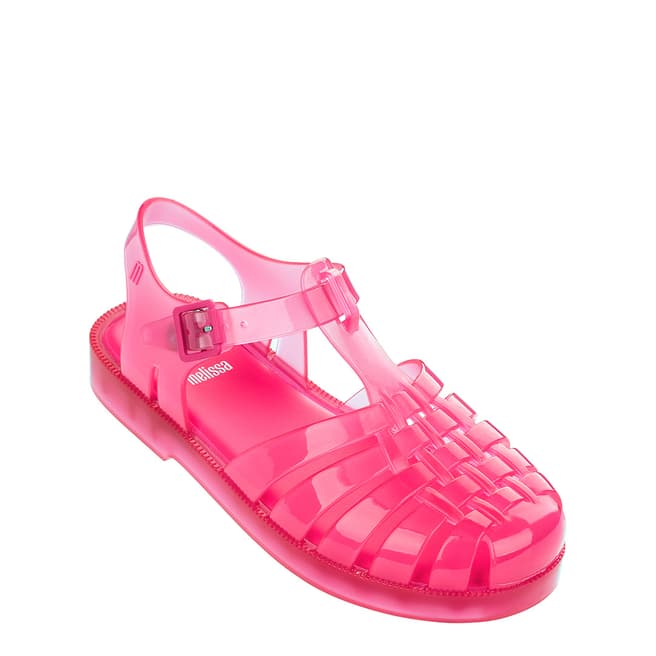 Mini Melissa Pink Kids Possession Sandals