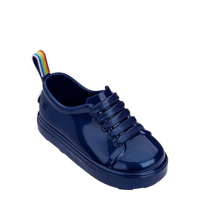 Mini Melissa Navy Mini Be Rainbow Shoes