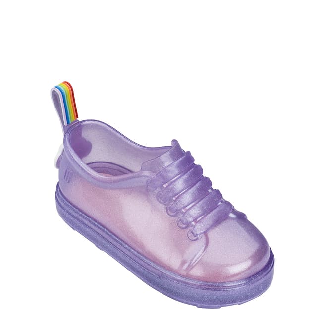 Mini Melissa Violet Shimmer Mini Be Rainbow Shoes