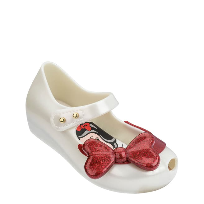 Mini Melissa Ivory Mini Ultragirl Snow White Shoe
