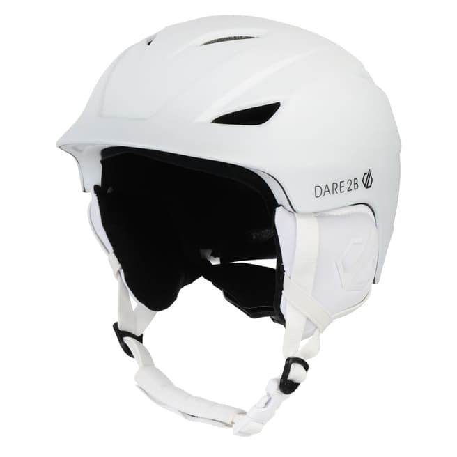 Dare2B White Glaciate Ski Helmet