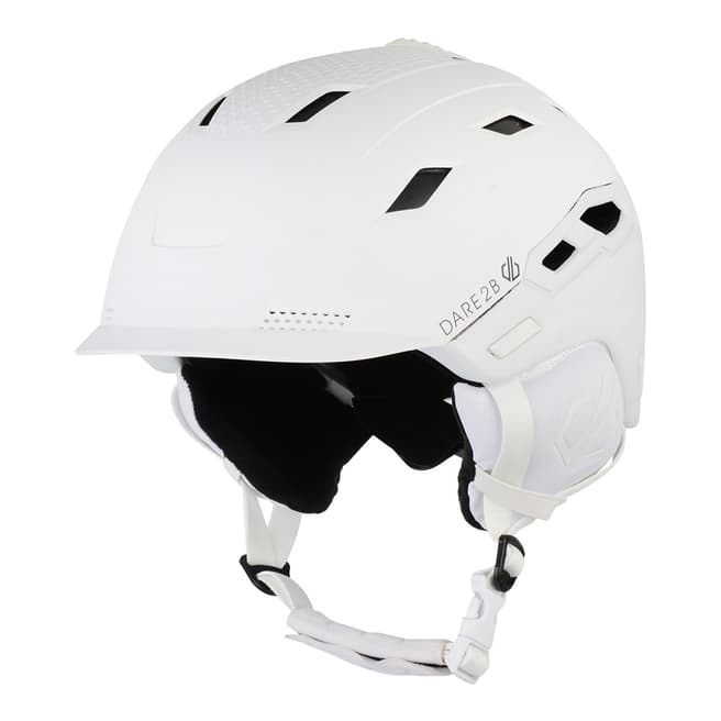 Dare2B White Lega Lightweight Ski Helmet