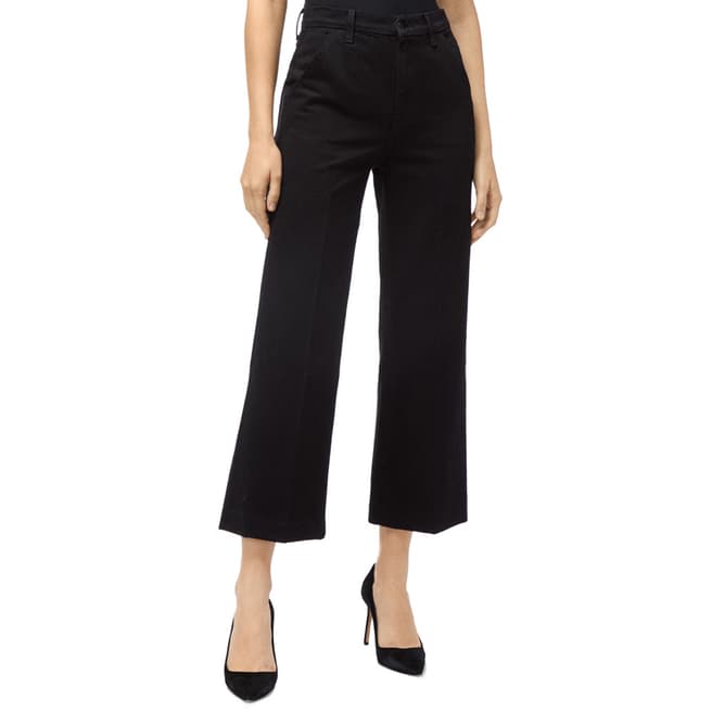 J Brand Black Trouser Crop Joan Jeans