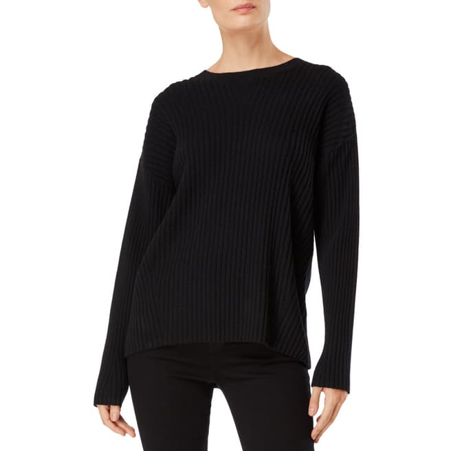 J Brand Black Tiffany Cashmere Sweater