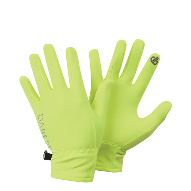 Dare2B Florescent Yellow Chimerical Lightweight Gloves