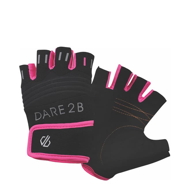 Dare2B Black/Pink Suasive Cycle Mitt