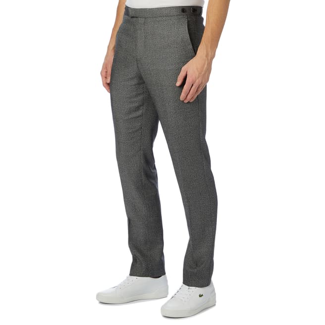 Reiss Grey Richard Wool Blend Suit Trousers