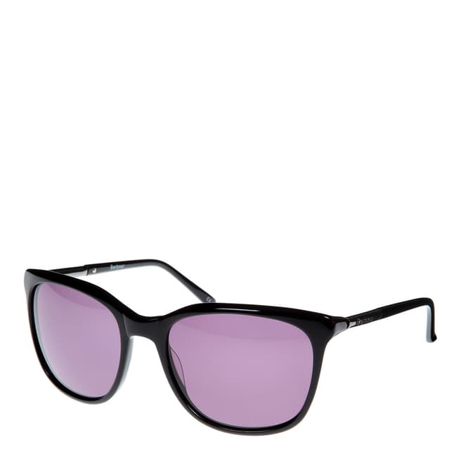 Barbour Women's Black/Purple Barbour Sunglasses 56mm