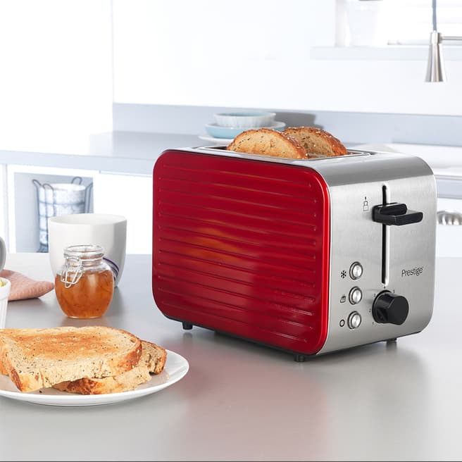 Prestige Red 2 Slice Toaster