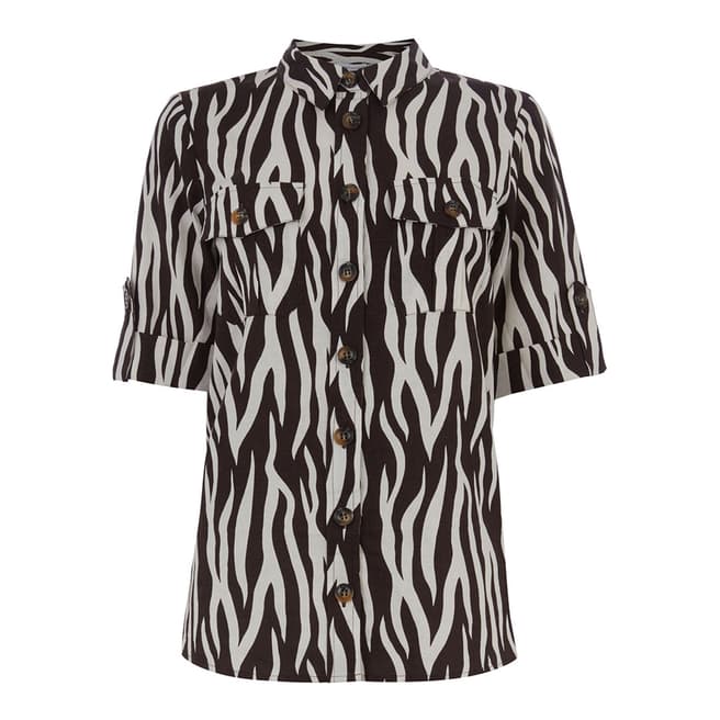 Warehouse Zebra Short Sleeve Shirt