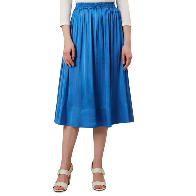 Hobbs London Blue Cammy Skirt