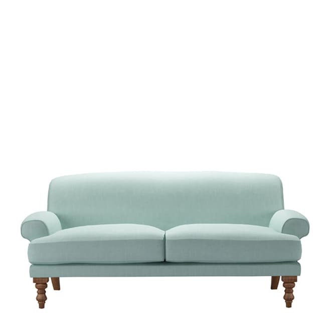 sofa.com Saturday 2.5 Seat Sofa in Cambridge Blue Pure Belgian Linen