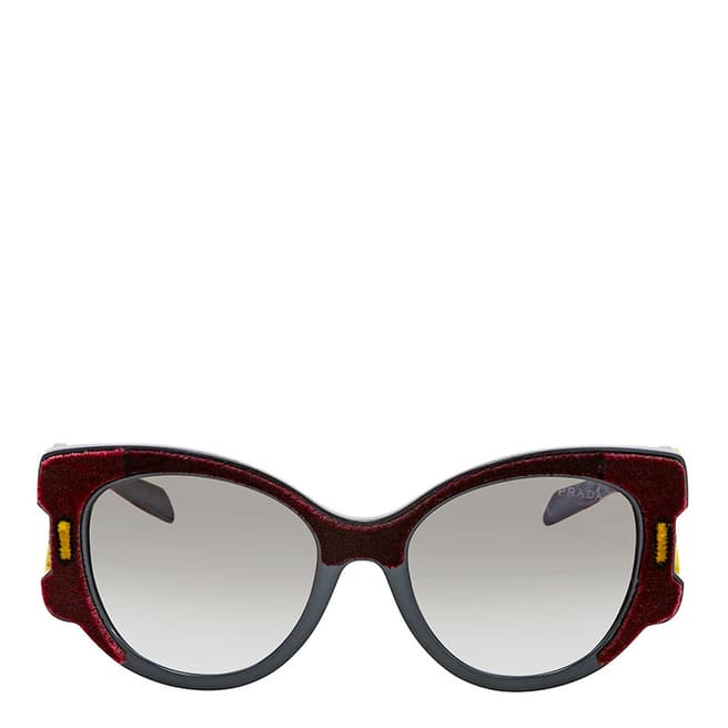 Prada Women's Red Prada Sunglasses 54mm