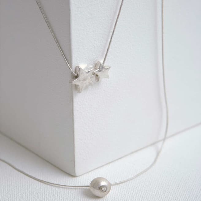 Mint Velvet Double Layer Sphere Necklace