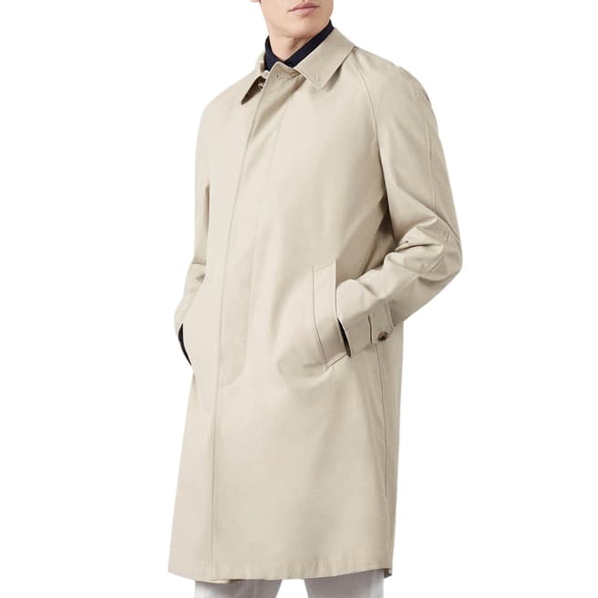Hackett London Trench Made In London Cotton Mac
