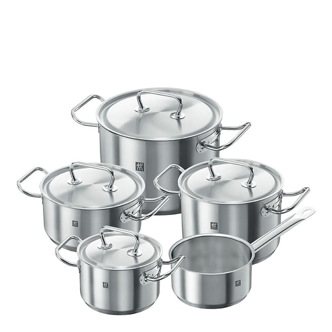 Zwilling 5pcs Stainless Steel Pot Set