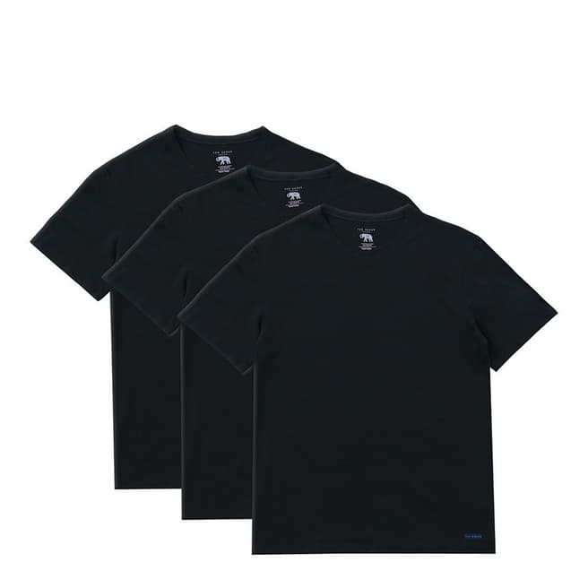 Ted Baker Black 3pack S/S Tee Shirts