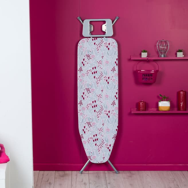 Kleeneze Flowerbed Print Ironing Board, 120 x 38 cm
