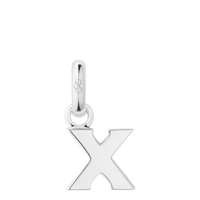 Links of London Silver Alphabet X Charm