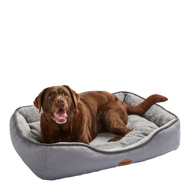 Silentnight Grey Airmax Pet Bed, Large