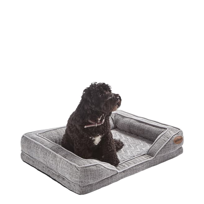 Silentnight Grey Orthopaedic Pet Bed, Large