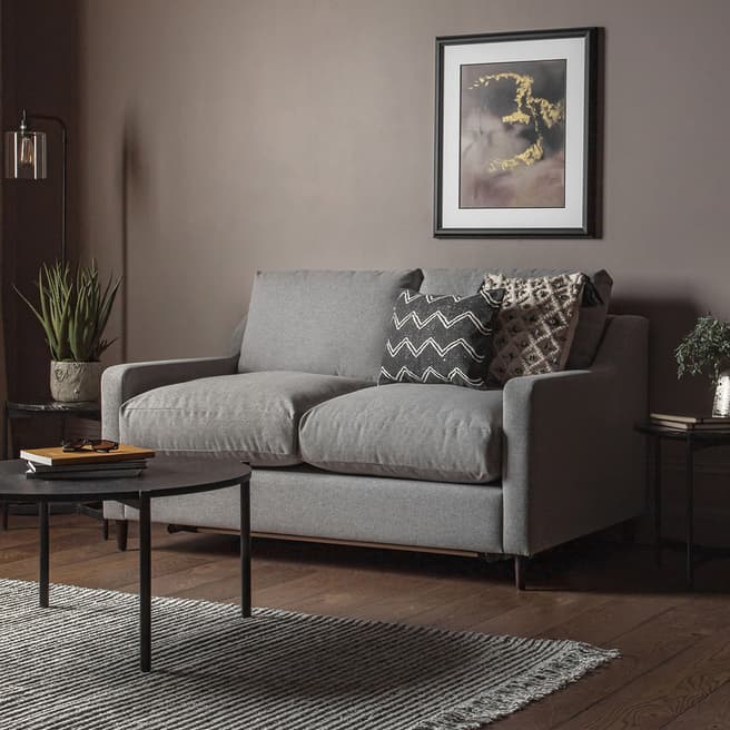 Gallery Living Horsham Sofa Bed, Standard Small Double Matress, Modena Nickel