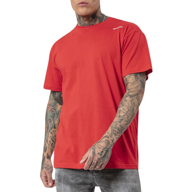 Religion Red Fitted Ghost Tee