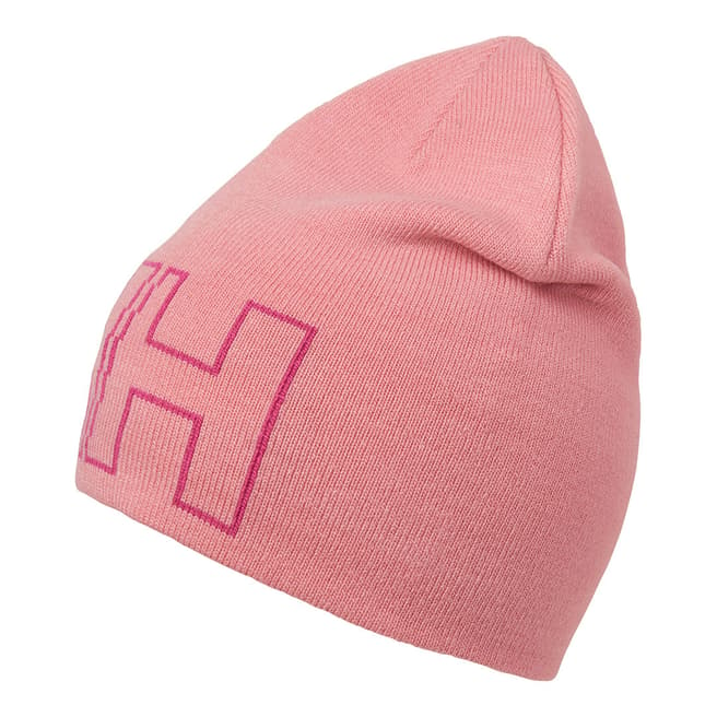 Helly Hansen Light Pink Outline Beanie