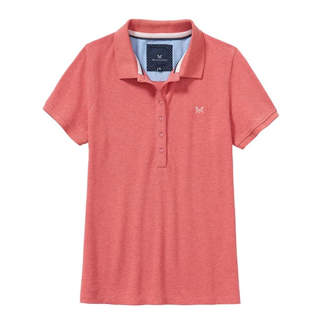 Crew Clothing Coral Classic Polo