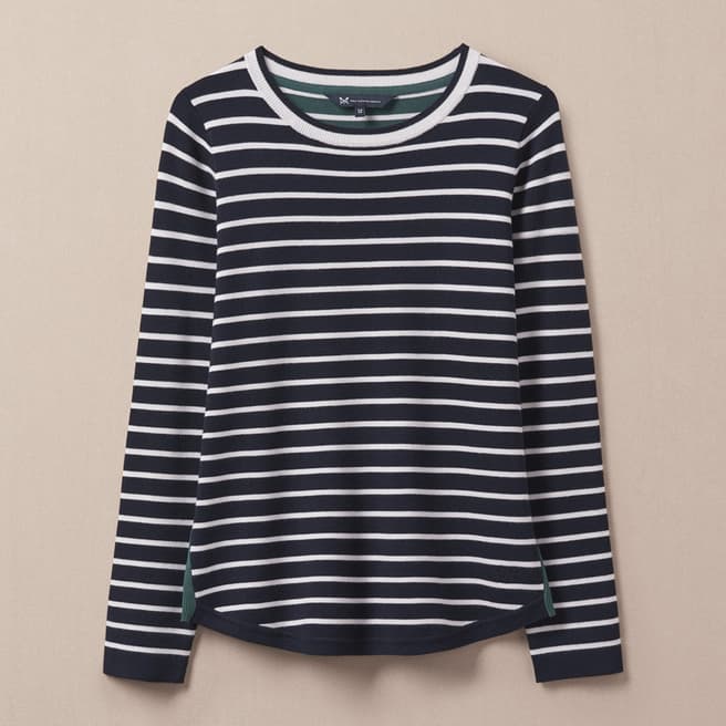 Crew Clothing Mixed Stripe Jumper