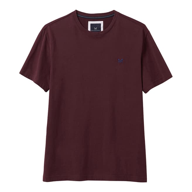 Crew Clothing Dark Red Royale Classic Tee