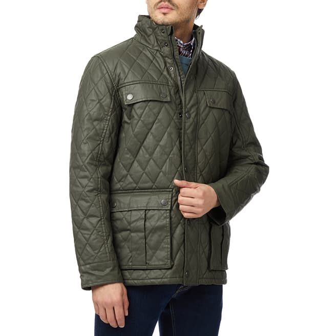 Crew Clothing Green Insulated Padded Jacket 