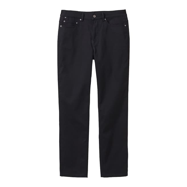 Crew Clothing Black Parker Cord Trousers