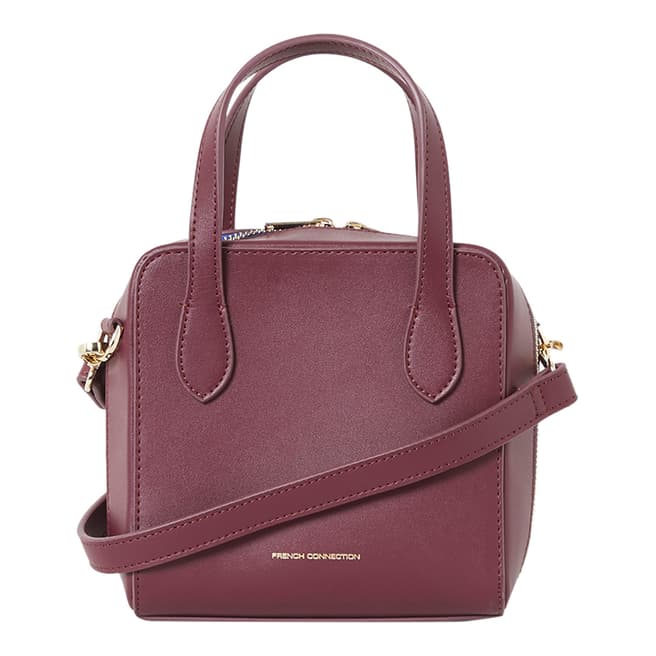 French Connection Berry Lula Mini Square Crossbody