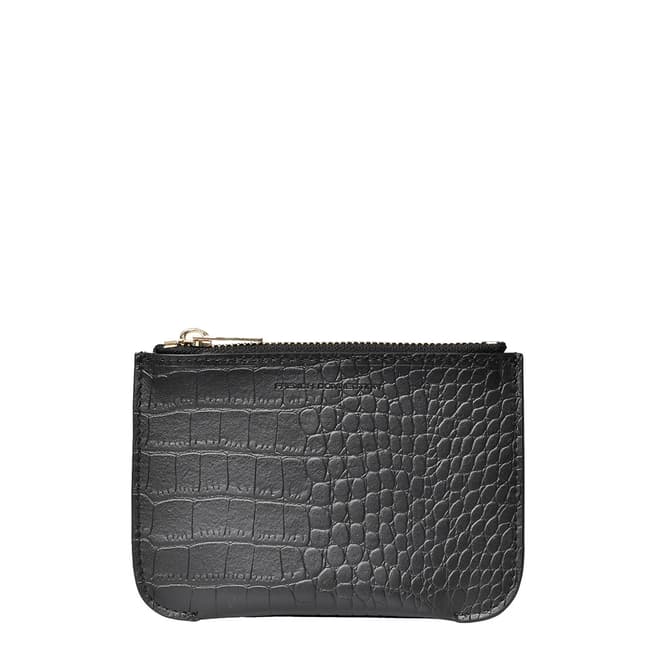 French Connection Black Gina Zip Purse