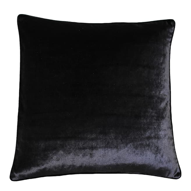 Riva Home Black Luxe Velvet Cushion 55x55cm