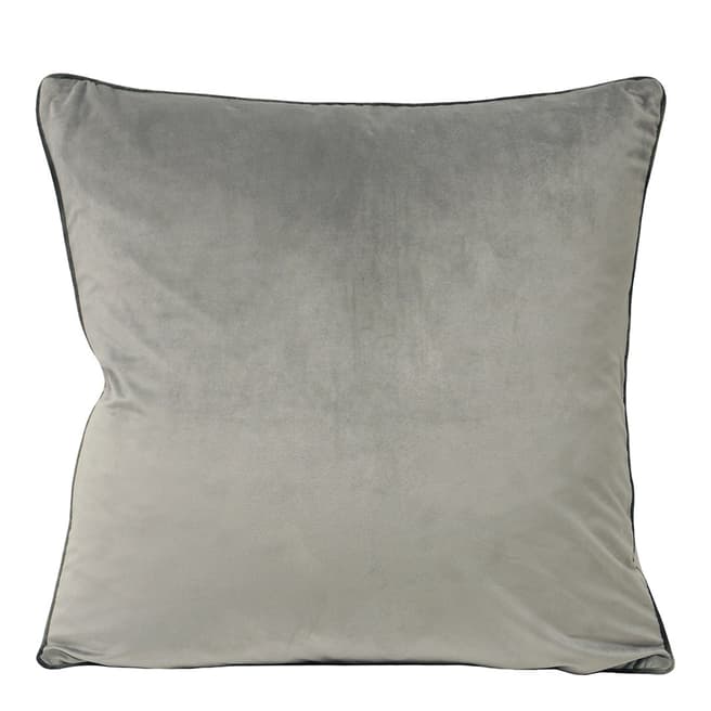 RIVA home Dove/Charcoal Meridian Cushion 55x55cm