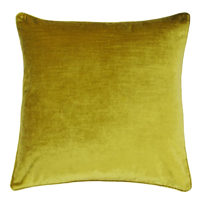 Riva Home Ochre Luxe Velvet Cushion 55x55cm