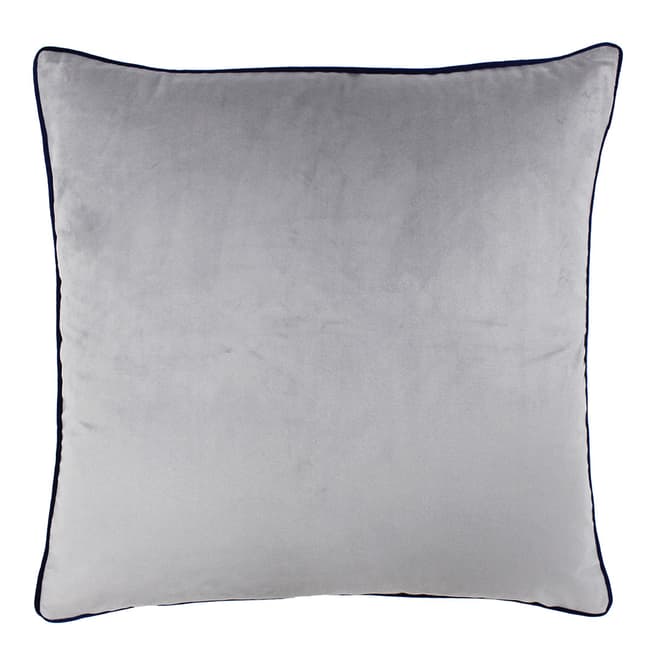 Paoletti Silver/Navy Meridian Cushion 55x55cm
