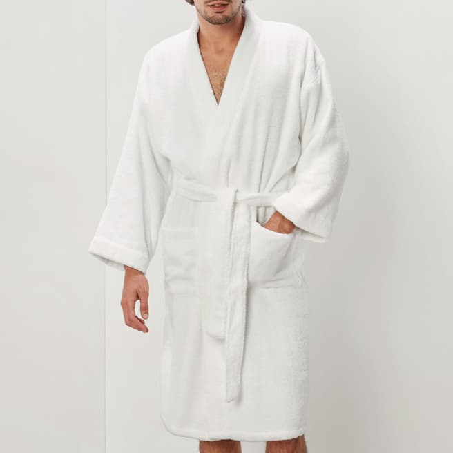 Sheridan Quick Dry M/L Bath Robe, White