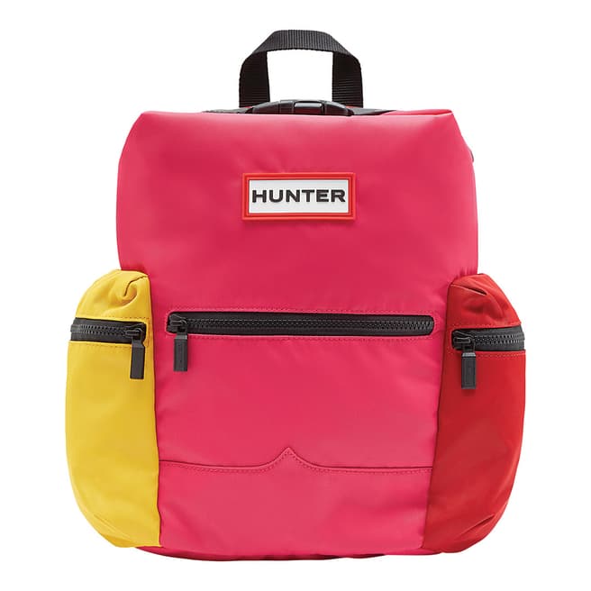 Hunter Colourblock Topclip Nylon Backpack