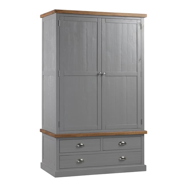 Hill Interiors The Byland Collection Three Drawer Two Door Wardrobe
